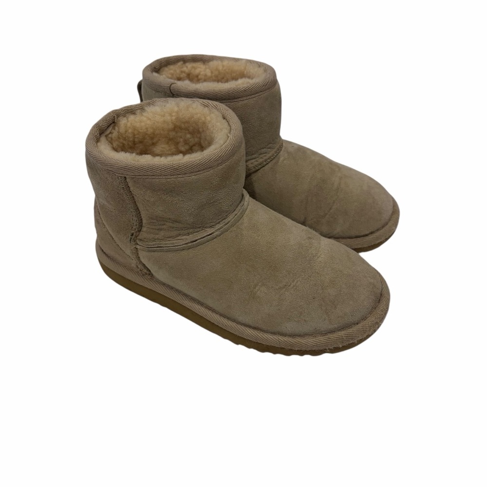 UGG Tan ultra mini Shearling Boots